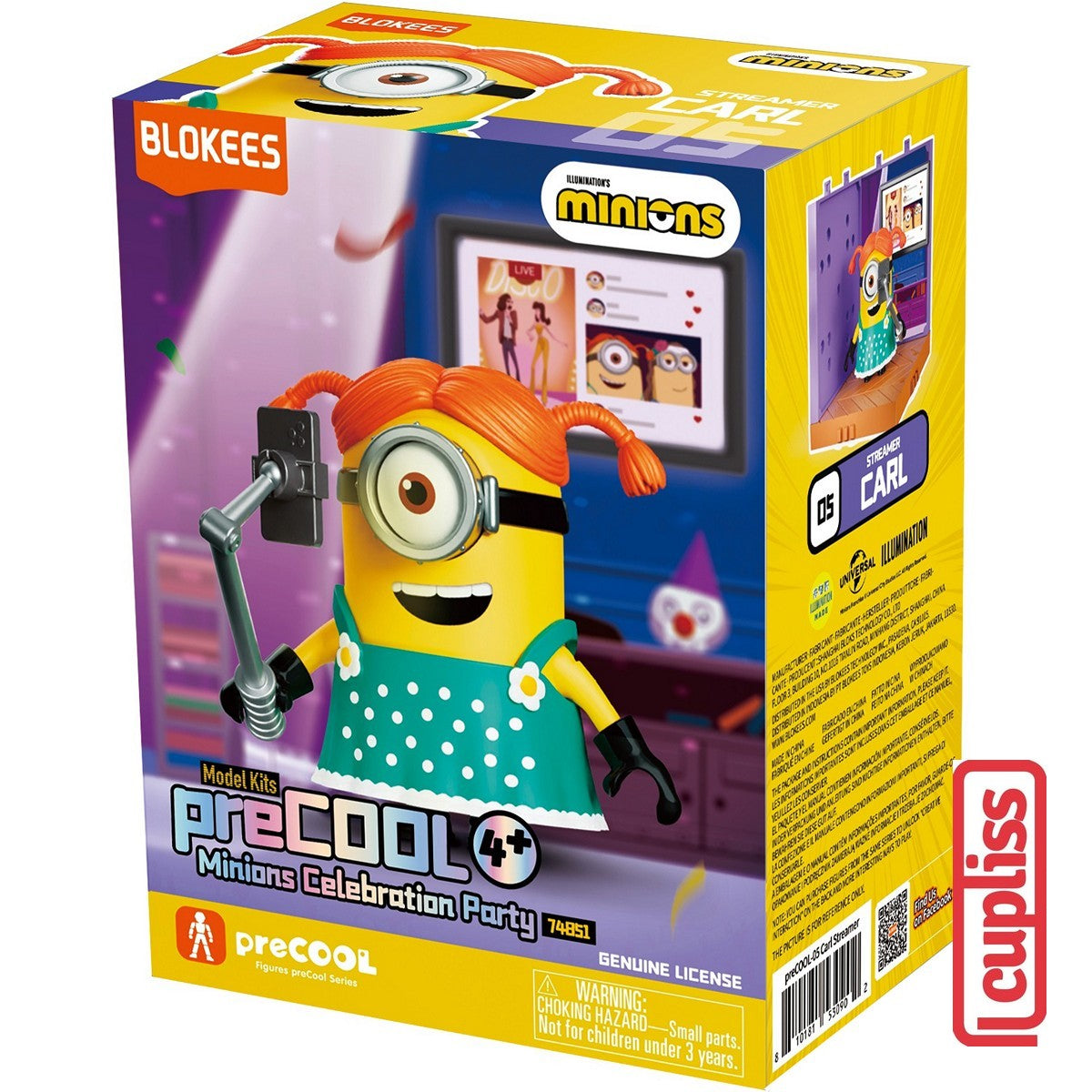 BLOKEES 74851 Figure Minions Precool 05 Carl OL Anchor