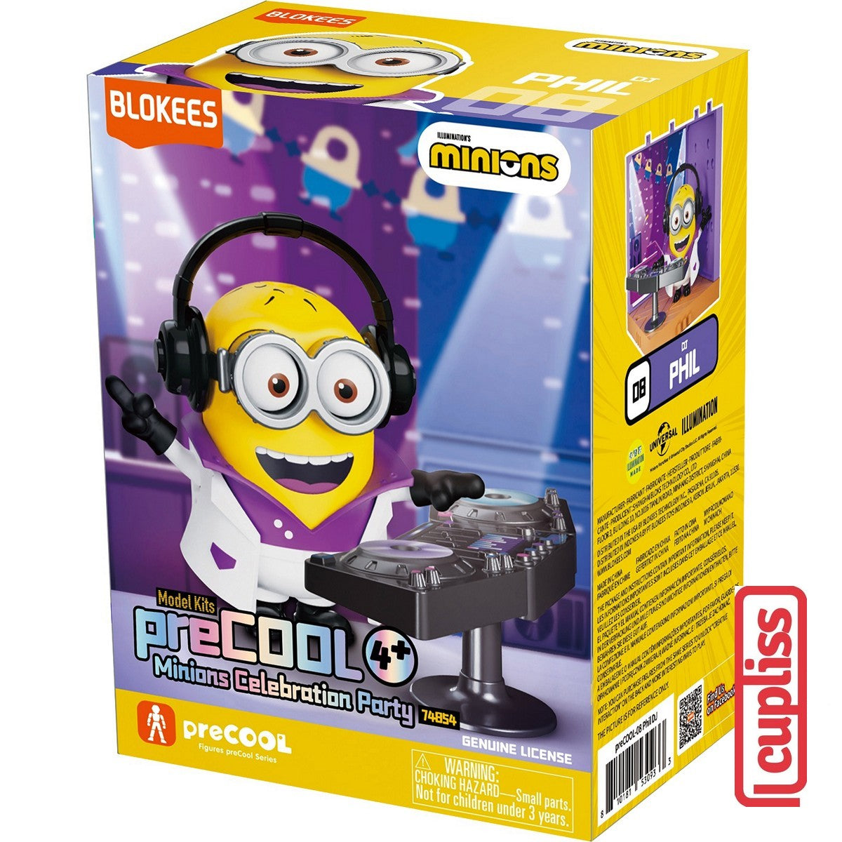 BLOKEES 74854 Figure Minions Precool 08 Phil DJ