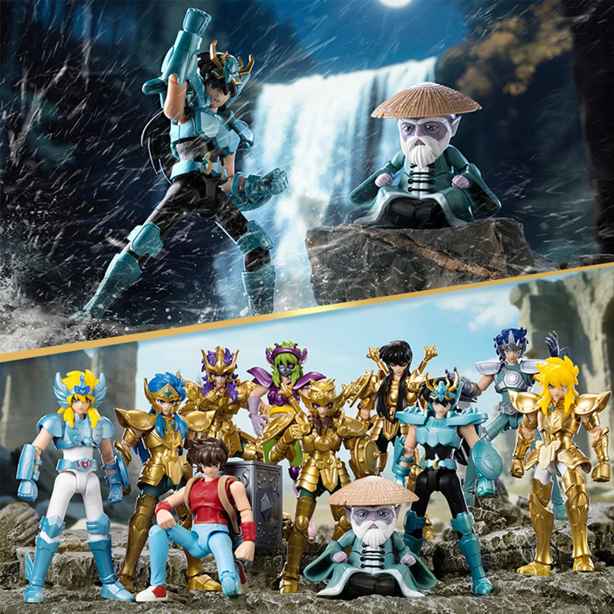 BLOKEES 75032 Figure Mini Saint Seiya GV-02 The Legacy of The Gold Saints 02 GV02 Box