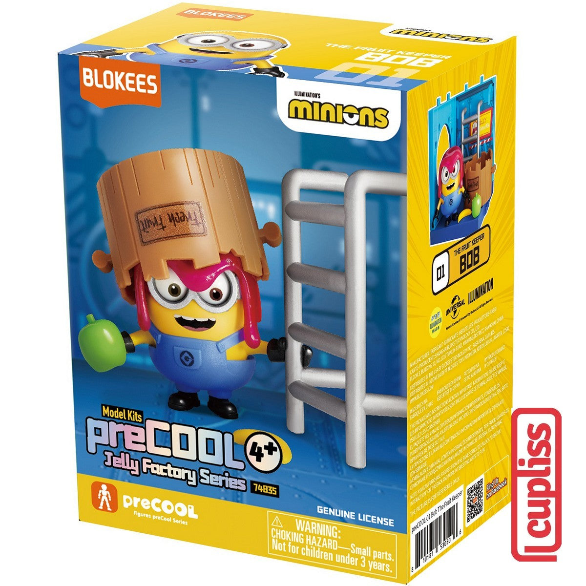 BLOKEES 74835 Figure Minions Precool Bob the Fruity Keeper