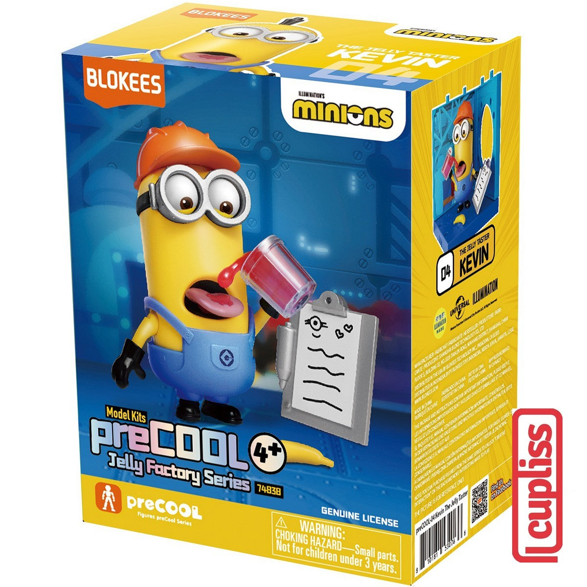 BLOKEES 74838 Figure Minions Precool Kevin the Jelly Tester