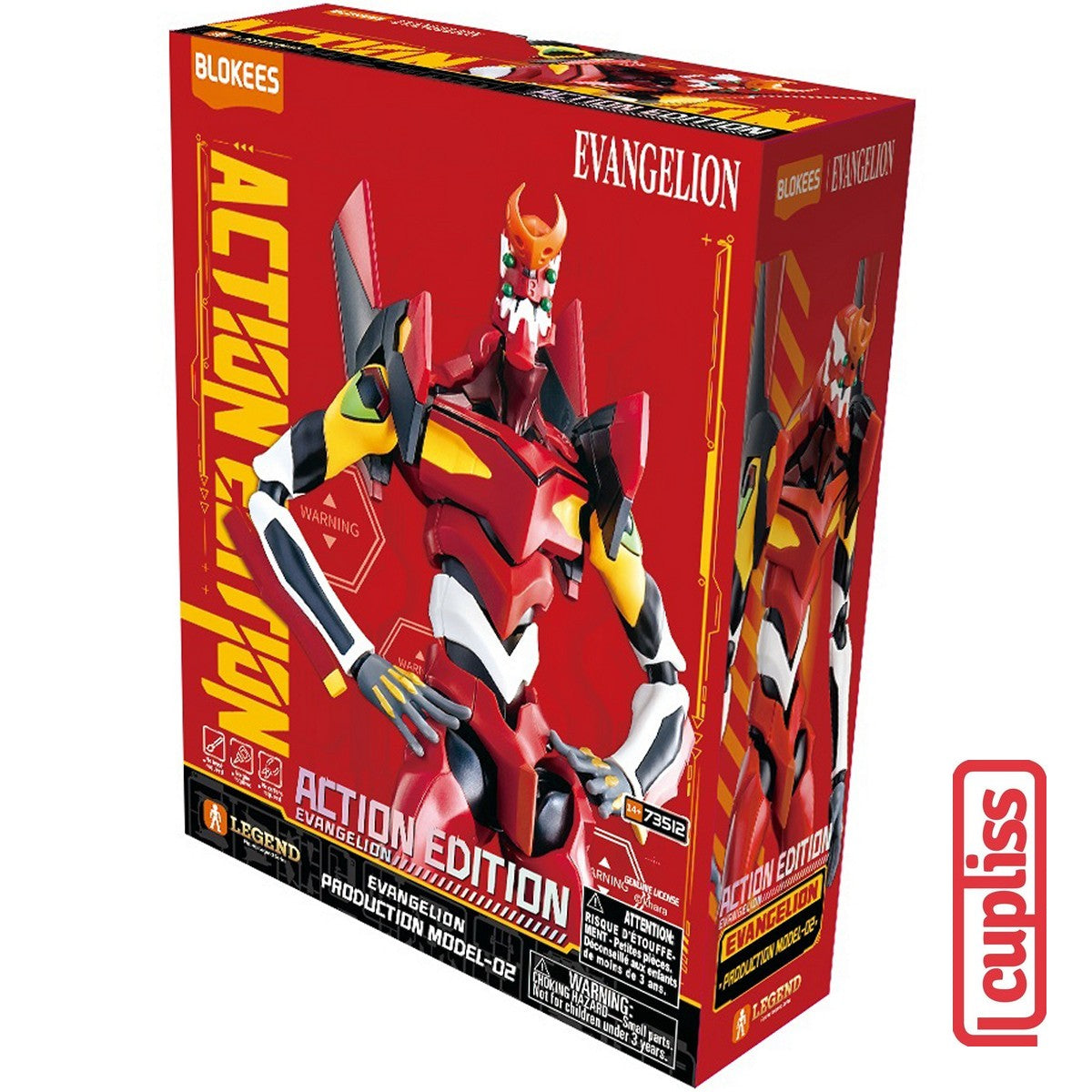 BLOKEES 73512 Figure Evangelion Production Model 02