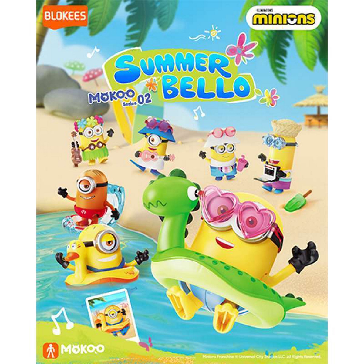 BLOKEES 75662 Figure Mokoo Summer Bello Series 02 2