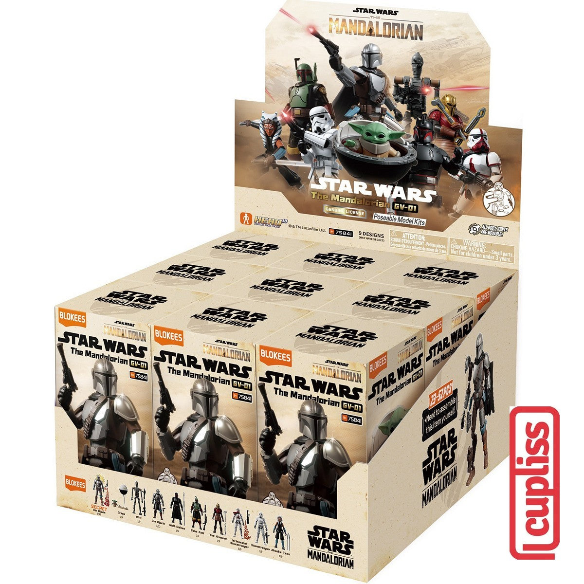 BLOKEES 75841 Figure Mini Star Wars GV-01 The Mandalorian 01 GV01 Box
