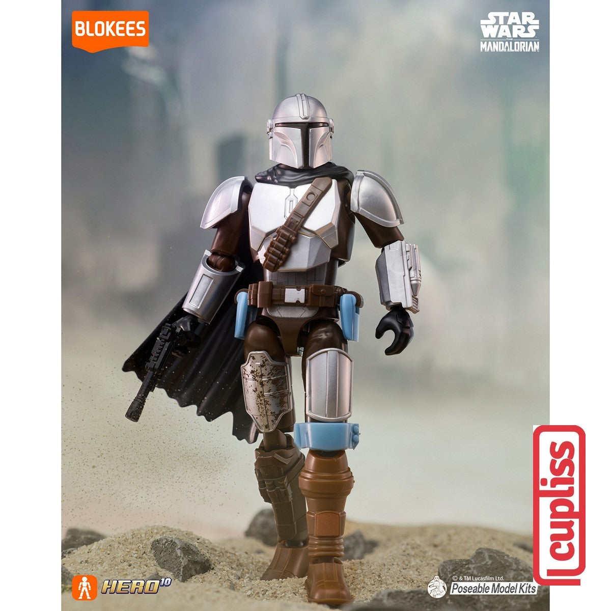 BLOKEES 75841 Figure Mini Star Wars GV-01 The Mandalorian 01 GV01