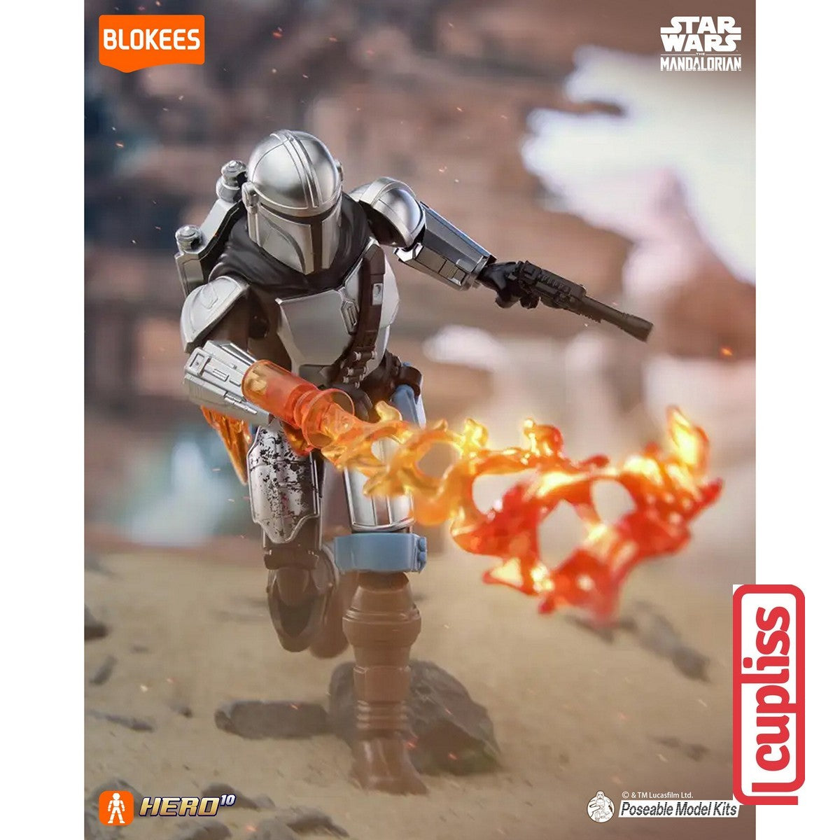 BLOKEES 75841 Figure Mini Star Wars GV-01 The Mandalorian 01 GV01
