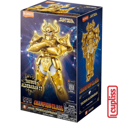 BLOKEES 75007 Figure Saint Seiya Champion Class CC06 Taurus Aldebaran