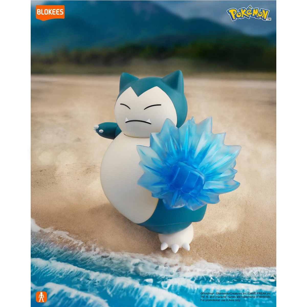 BLOKEES 74106 Figure Pokemon CV-L Classic Version Snorlax