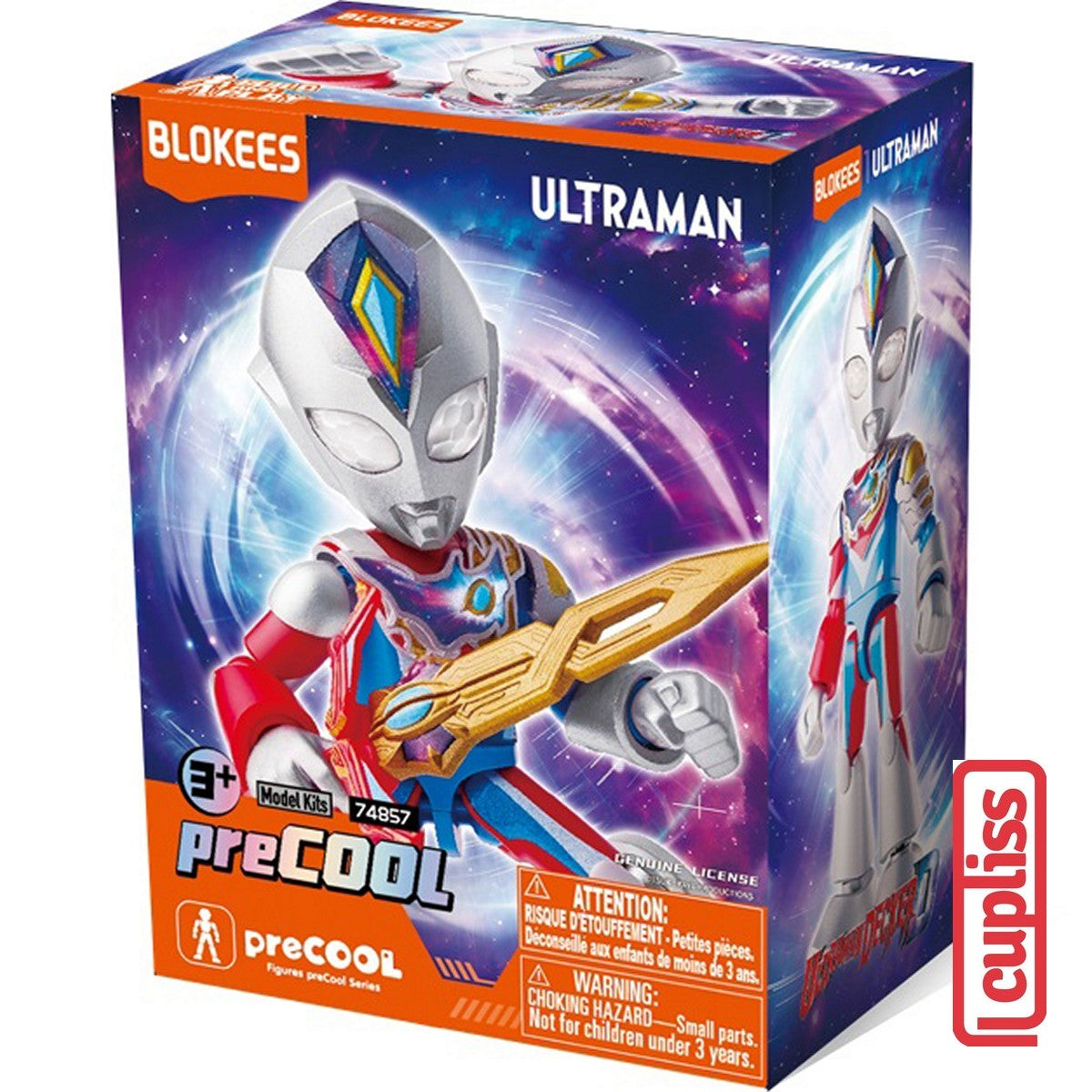 BLOKEES 74857 Figure Ultraman Precool 10 Decker Flash Type