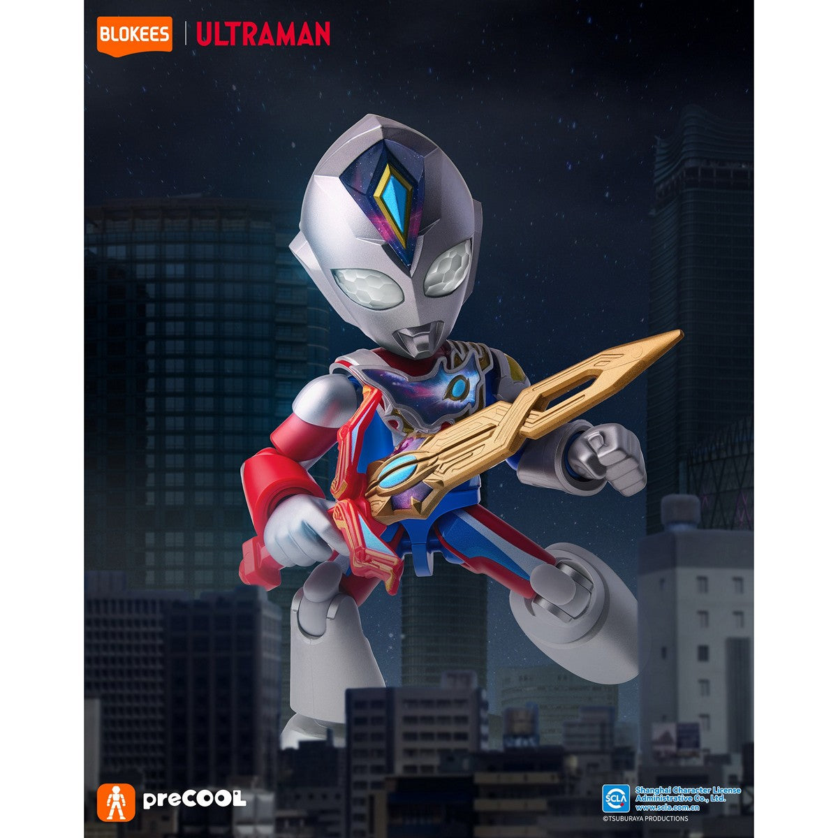 BLOKEES 74857 Figure Ultraman Precool 10 Decker Flash Type