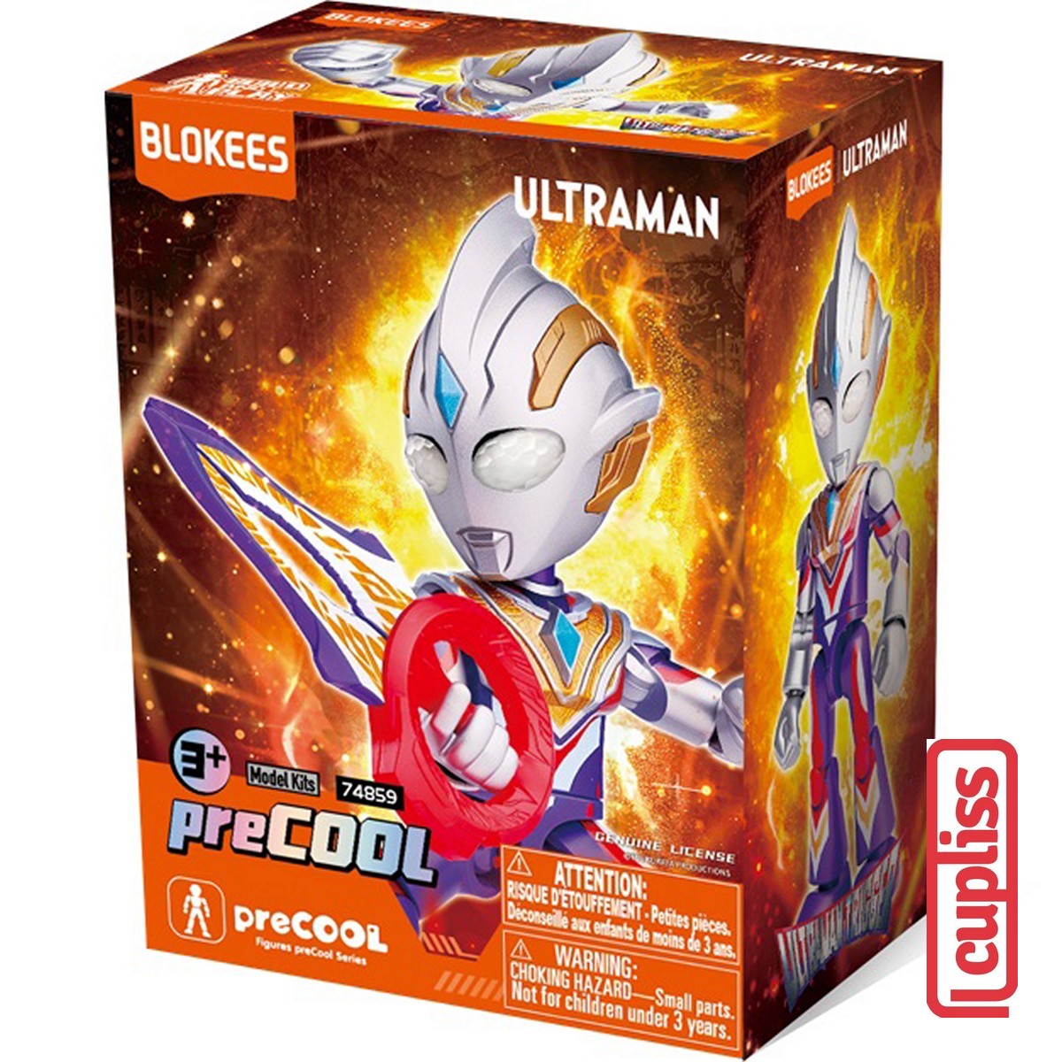 BLOKEES 74859 Figure Ultraman Precool 12 Trigger Multi Type