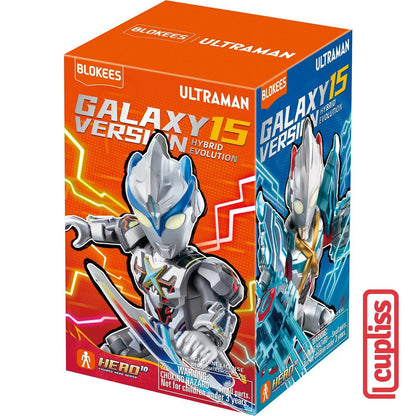 BLOKEES 73115 Figure Mini Ultraman GV-15 Galaxy Version 15 Hybrid Evolution GV15