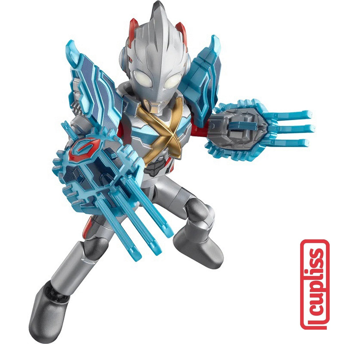 BLOKEES 73115 Figure Mini Ultraman GV-15 Galaxy Version 15 Hybrid Evolution GV15