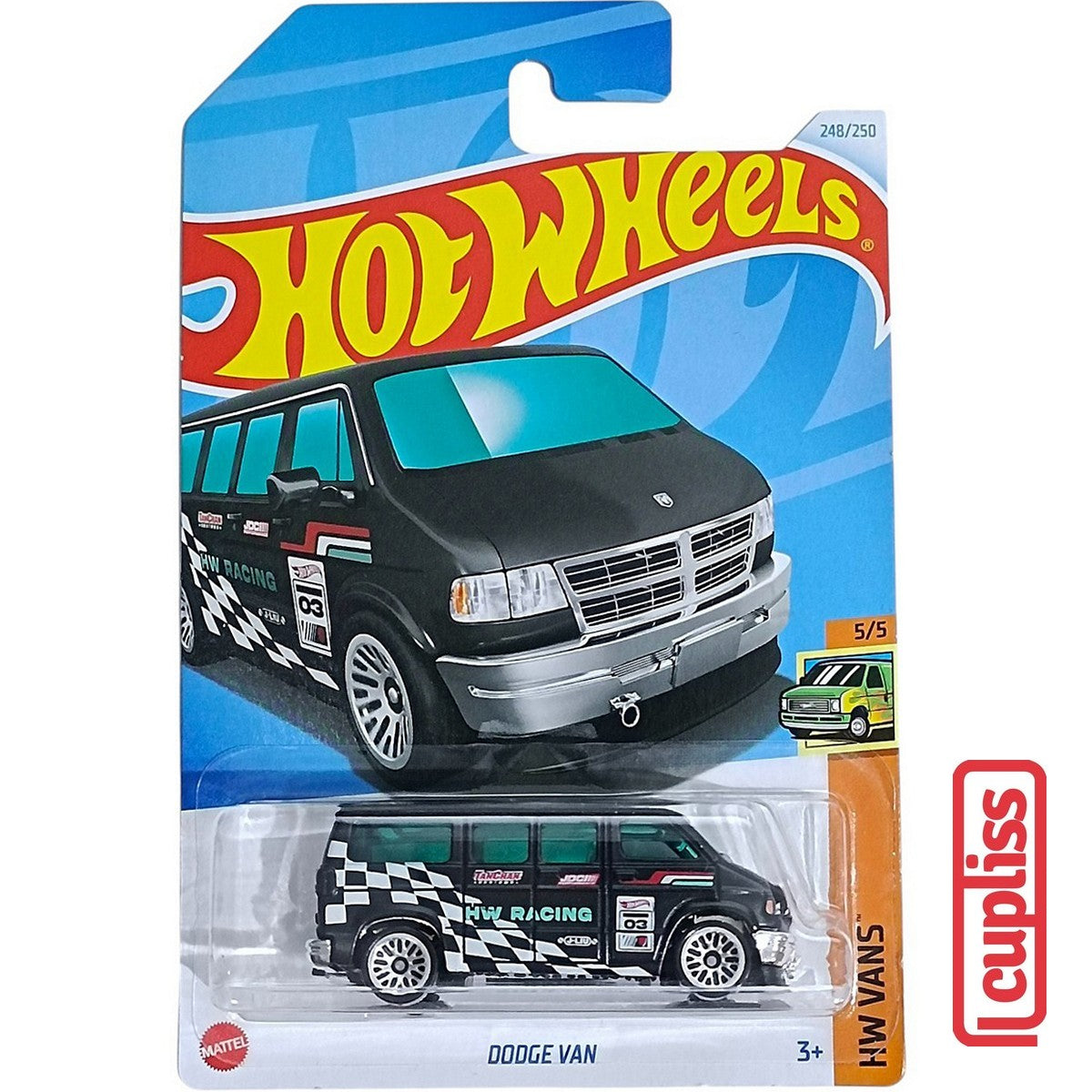 Hot Wheels HW Basic HTB95 Dodge Van Mattel Hotwheels
