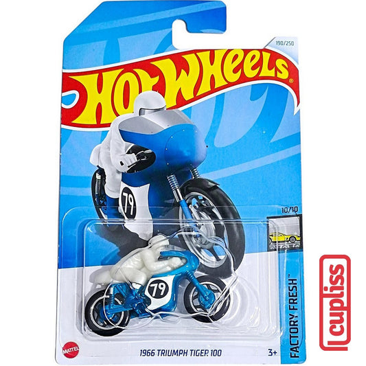 Hot Wheels HW Basic HTD43 1966 Triumph Tiger 100 Mattel Hotwheels