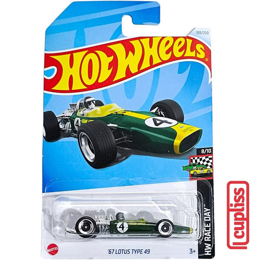 Hot Wheels HW Basic HTD99 67 Lotus Type 49 no 4 Mattel Hotwheels