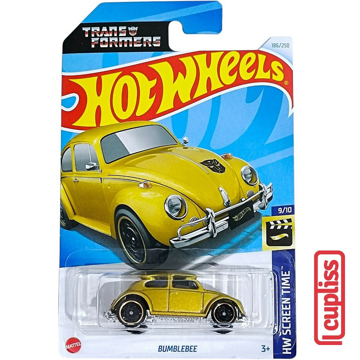 Hot Wheels HW Basic HTF09 Bumblebee Transformers Mattel Hotwheels