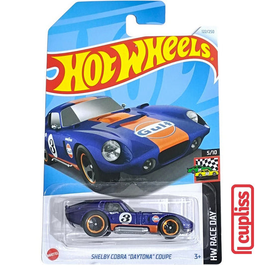 Hot Wheels HW Basic HTF10 Shelby Cobra Daytona Coupe Mattel Hotwheels