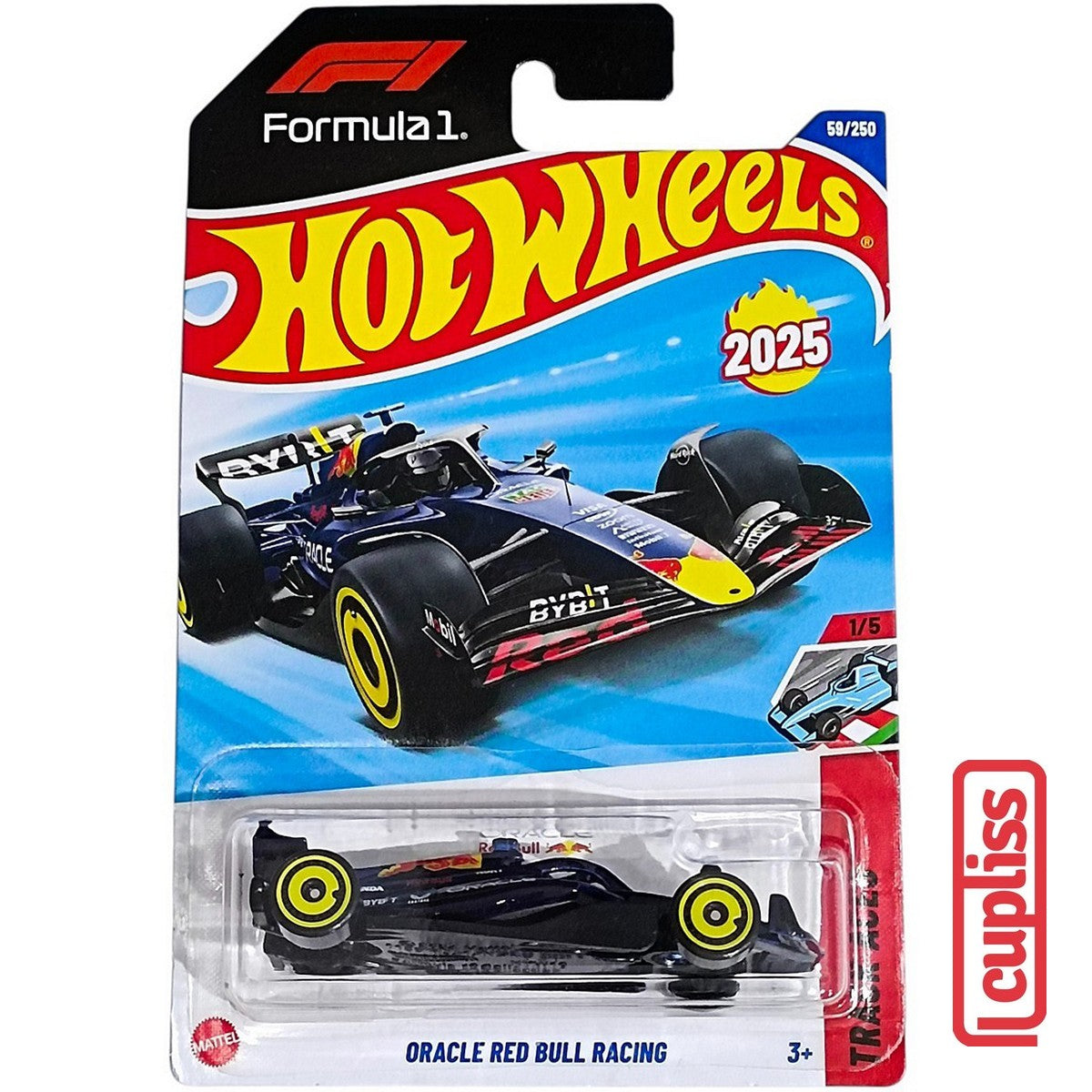 Hot Wheels HW Basic HYW10 Oracle Red Bull Racing F1 Formula One 1 Mattel Hotwheels