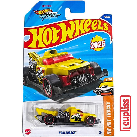 Hot Wheels HW Basic HYW17 Haulerback Lets Race Netflix Mattel Hotwheels