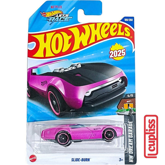 Hot Wheels HW Basic HYW28 Slide-Burn Lets Race Netflix Mattel Hotwheels