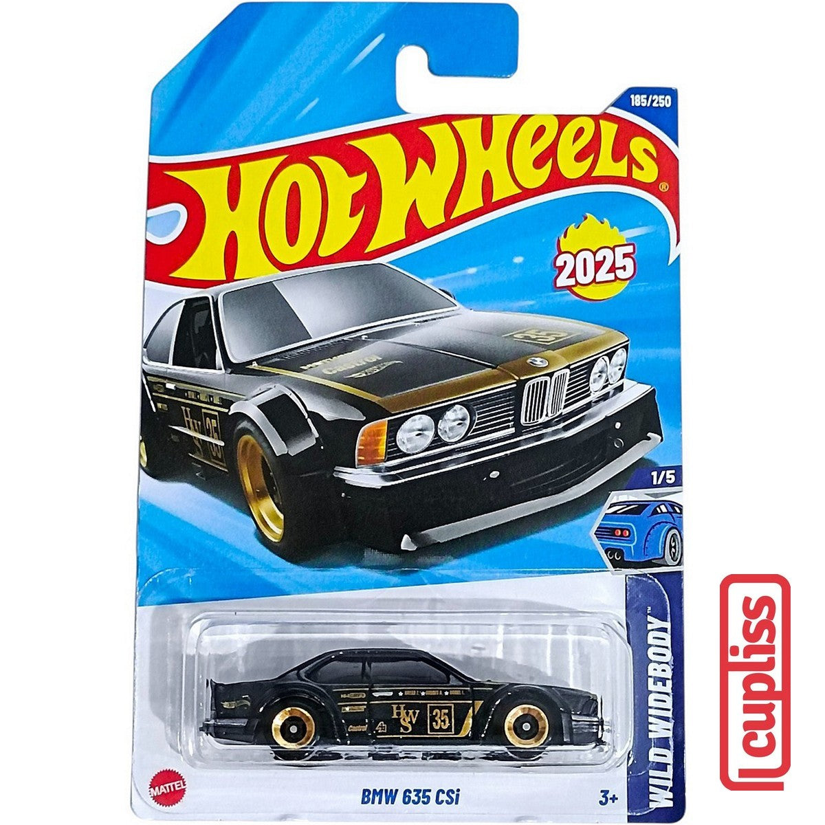 Hot Wheels HW Basic HYW38 BMW 635 Csi Mattel Hotwheels