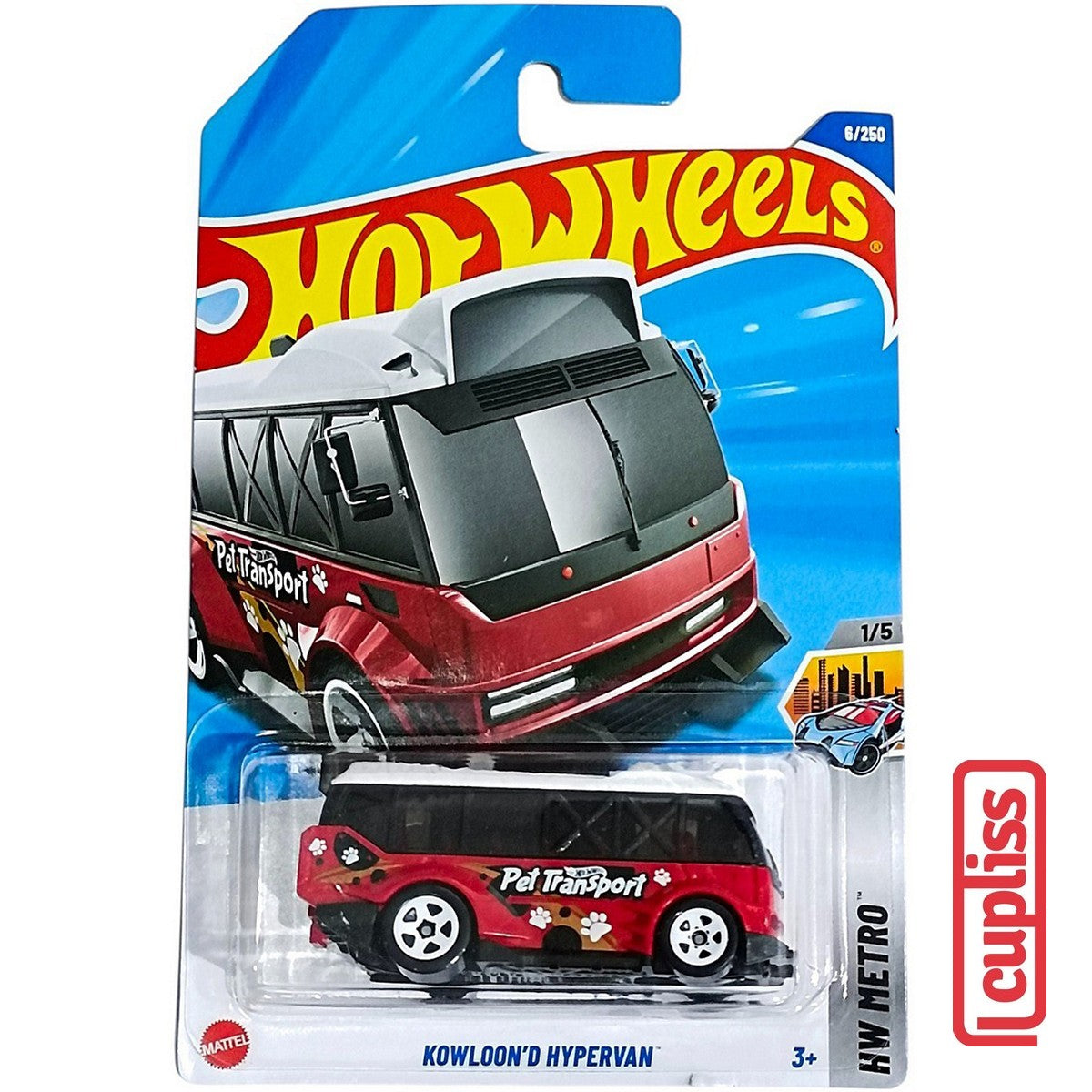 Hot Wheels HW Basic HYW64 Kowloon D Hypervan Mattel Hotwheels