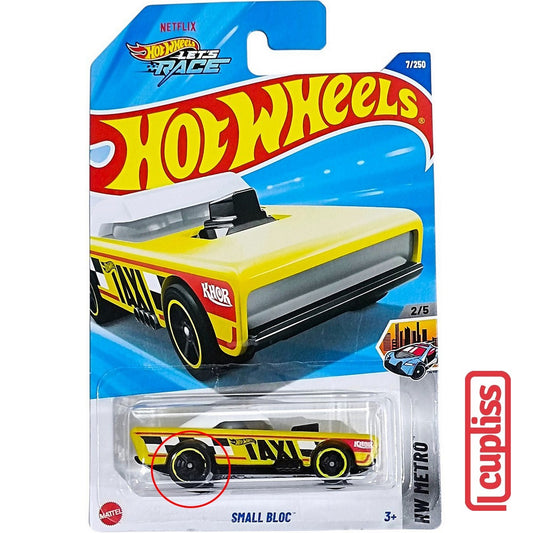 Hot Wheels HW Basic HYW65n1 Error List Kuning Pudar Velg Small Bloc Lets Race Netflix Yellow Mattel Hotwheels