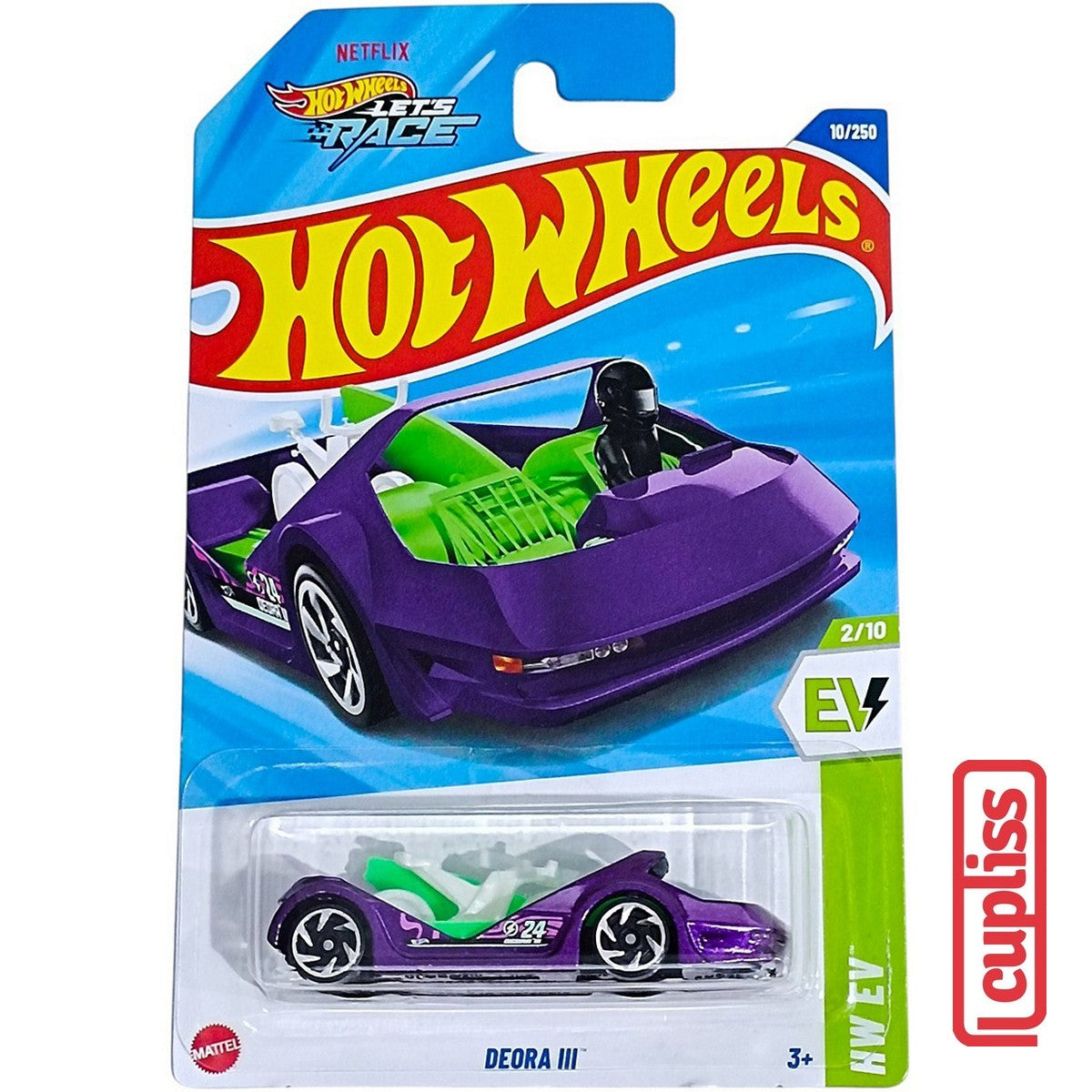 Hot Wheels HW Basic HYW67 Deora III Lets Race Netflix Mattel Hotwheels