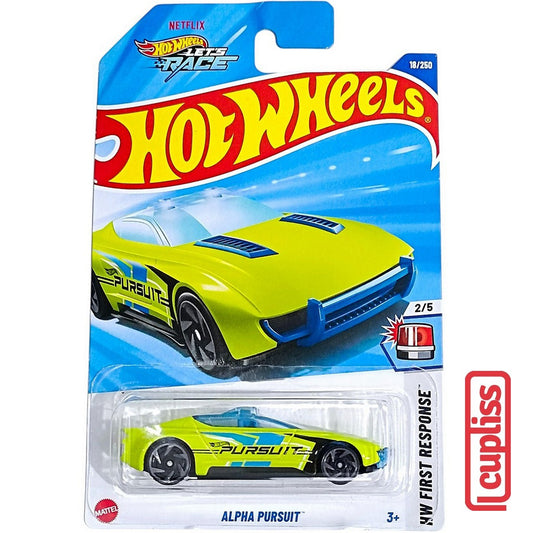 Hot Wheels HW Basic HYW71 Alpha Pursuit Lets Race Netflix Mattel Hotwheels