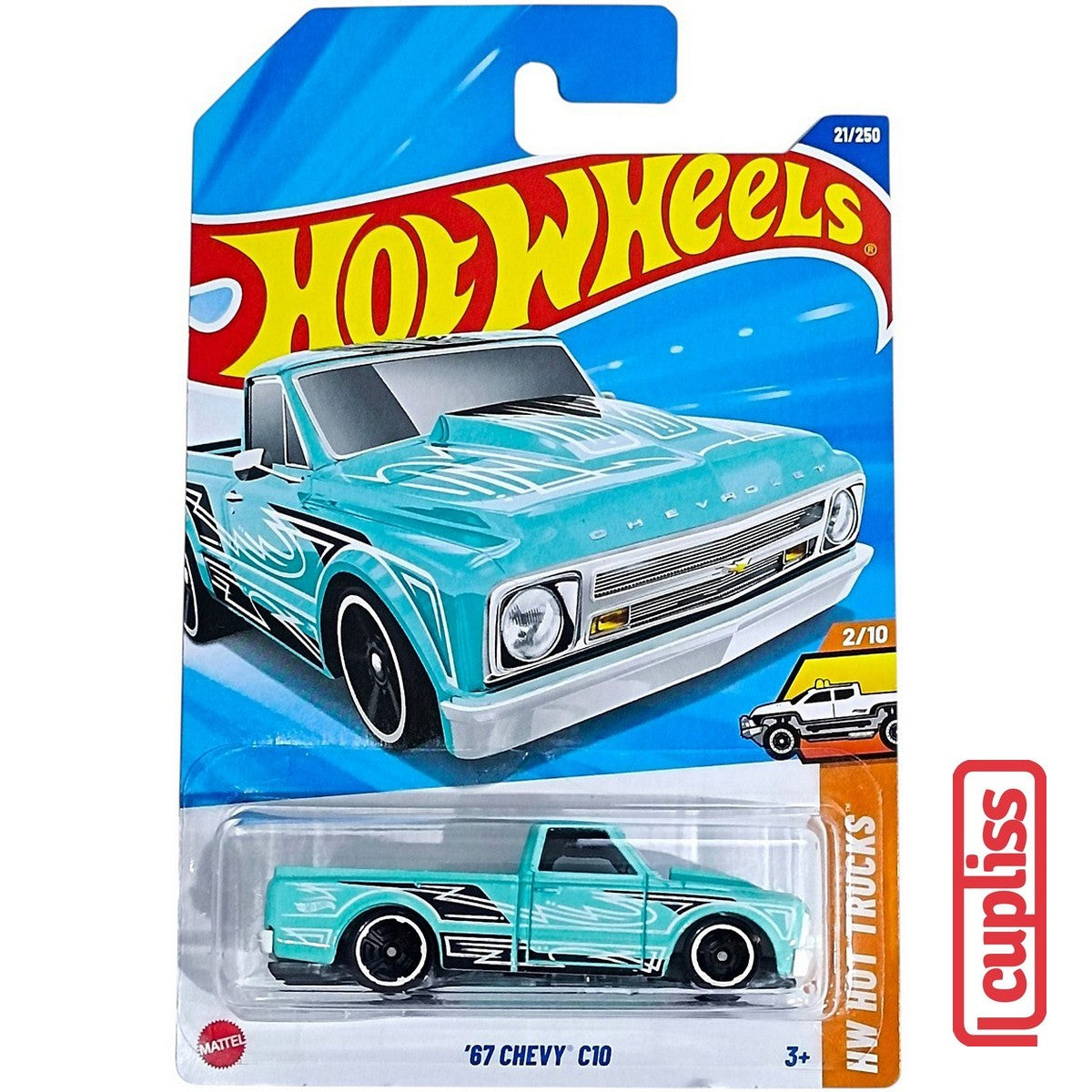 Hot Wheels HW Basic HYW74 67 Chevy C10 Mattel Hotwheels