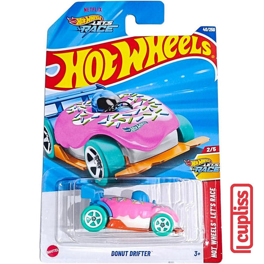 Hot Wheels HW Basic HYW92 Donut Drifter Lets Race Netflix Mattel Hotwheels