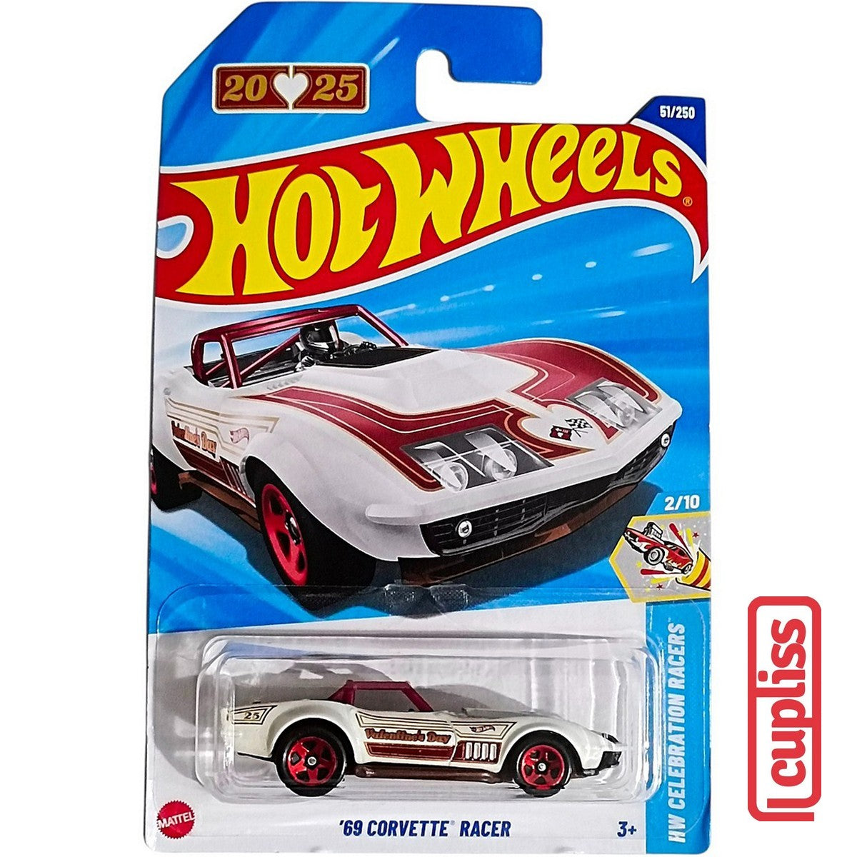 Hot Wheels HW Basic HYX01 69 Corvette Racer Mattel Hotwheels
