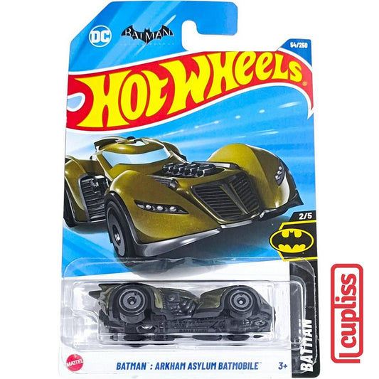 Hot Wheels HW Basic HYX04 Batman Arkham Asylum Batmobile Mattel Hotwheels