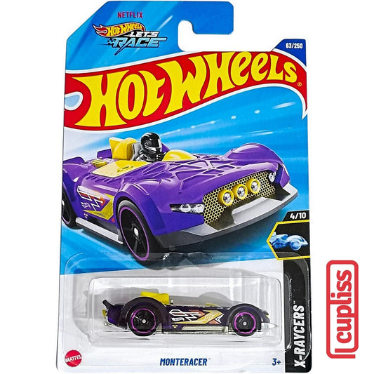 Hot Wheels HW Basic HYX09 Monteracer Lets Race Netflix Mattel Hotwheels
