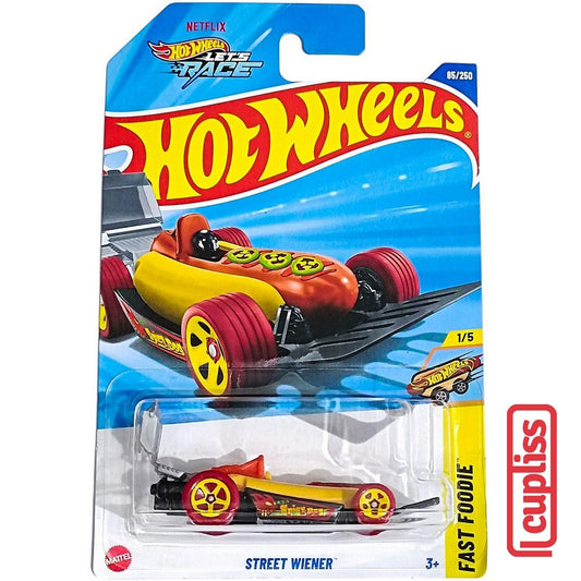 Hot Wheels HW Basic HYX29 Street Wiener Lets Race Netflix Mattel Hotwheels