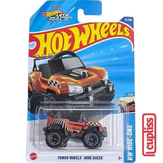 Hot Wheels HW Basic HYX52 Power Wheels Dune Racer Lets Race Netflix Mattel Hotwheels