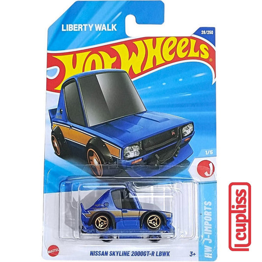 Hot Wheels HW Basic HYX54 Nissan Skyline 2000GT-R Liberty Walk Mattel Hotwheels
