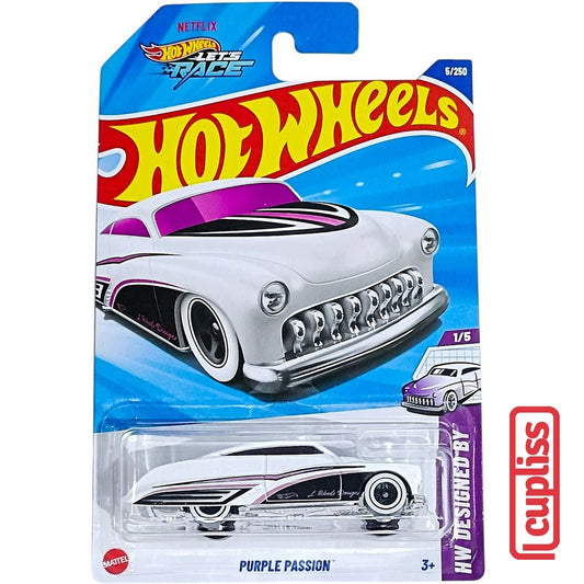 Hot Wheels HW Basic HYX55 Purple Passion Lets Race Netflix Mattel Hotwheels