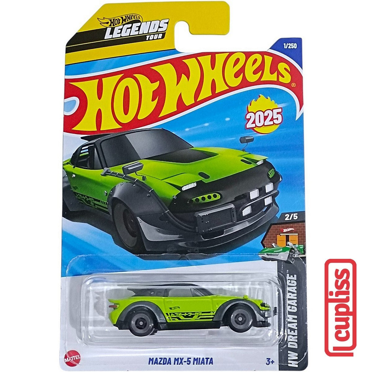 Hot Wheels HW Basic HYX57 Mazda MX-5 Miata Legends Tour Mattel Hotwheels