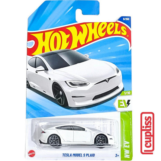 Hot Wheels HW Basic HYX58 Tesla Model S Plaid Mattel Hotwheels