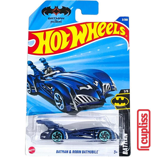 Hot Wheels HW Basic HYX61 Batman and Robin Batmobile Mattel Hotwheels