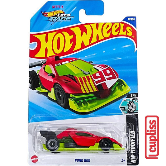 Hot Wheels HW Basic HYX72 Punk Rod Lets Race Netflix Mattel Hotwheels