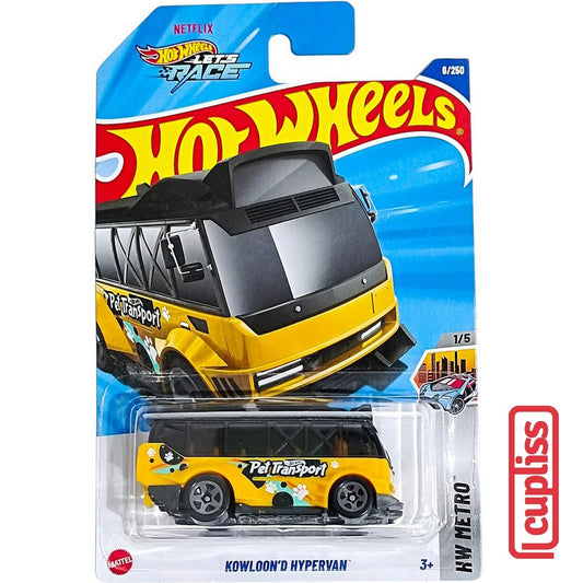 Hot Wheels HW Basic HYX75 Kowloon D Hypervan Lets Race Netflix Mattel Hotwheels