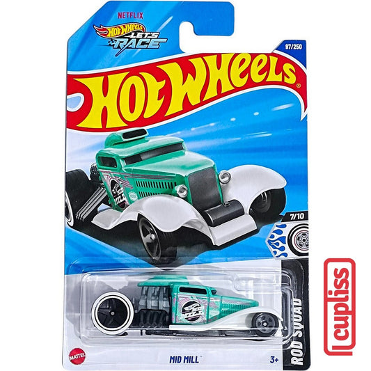 Hot Wheels HW Basic HYX79 Mid Mill Lets Race Netflix Mattel Hotwheels