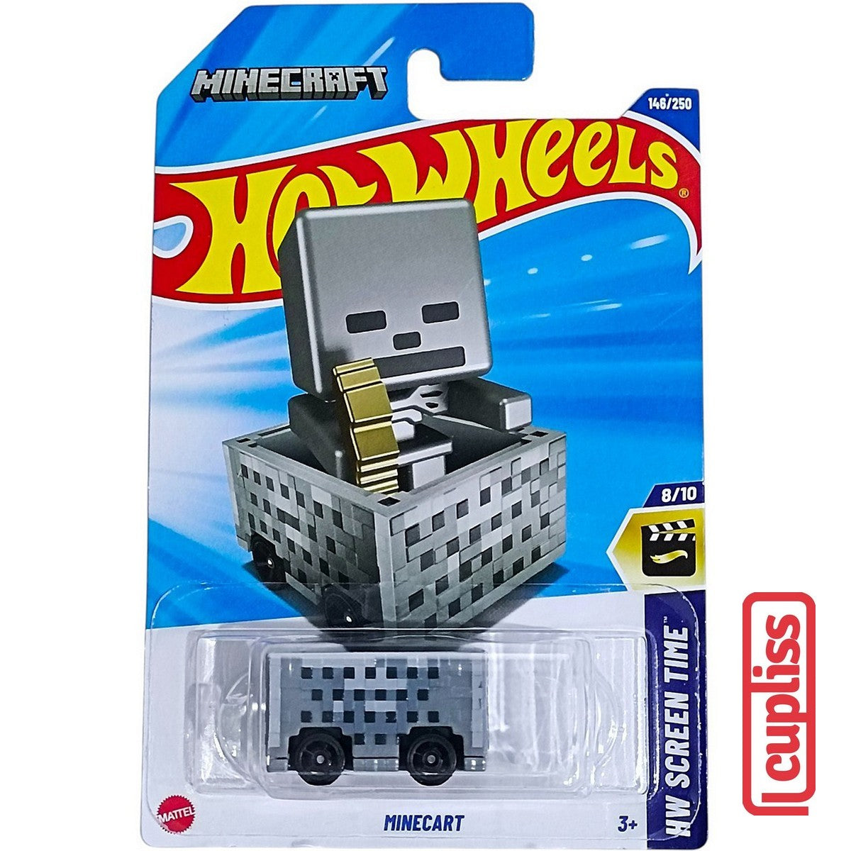 Hot Wheels HW Basic HYY82 Minecart Minecraft Mattel Hotwheels