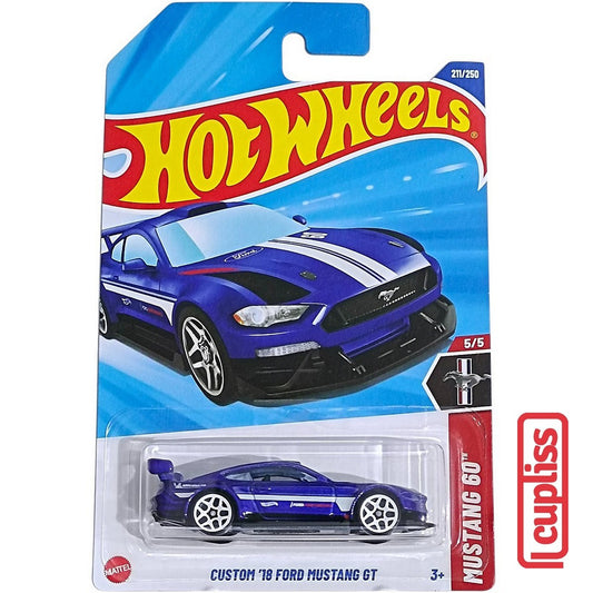 Hot Wheels HW Basic HYY94 Custom 18 Ford Mustang GT Mattel Hotwheels