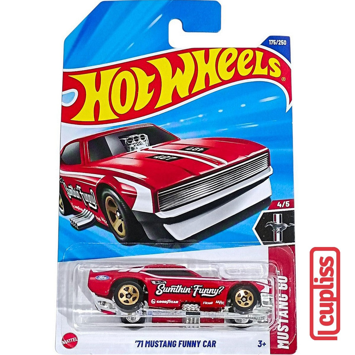 Hot Wheels HW Basic JBB04 71 Mustang Funny Car Mattel Hotwheels