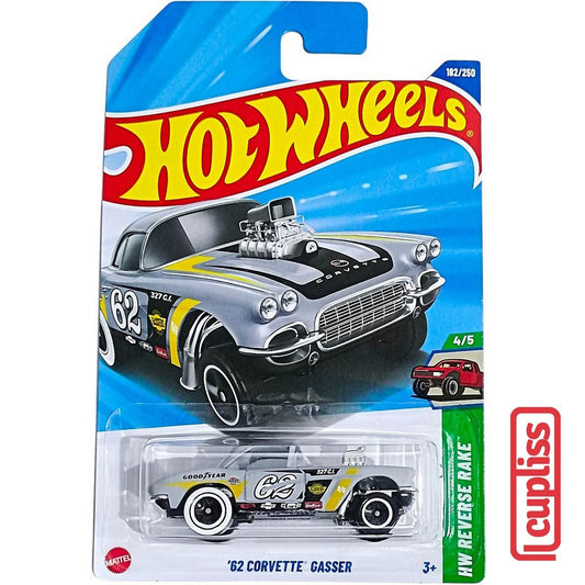 Hot Wheels HW Basic JBB08 62 Corvette Gasser Mattel Hotwheels