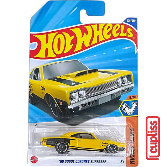 Hot Wheels HW Basic JBB27 69 Dodge Coronet Superbee Mattel Hotwheels